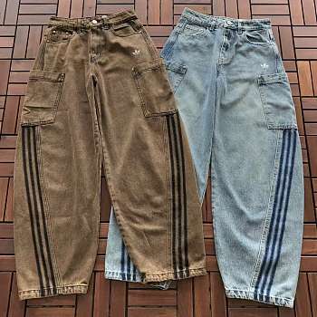 Pantalones Vaqueros Curvos Adidas Originals Adidas Originals Curved Denim Pants