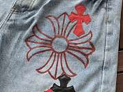 Pantalones Vaqueros Chrome Hearts Stencil Painted Vintage Levi's Chrome Hearts Stencil Painted Vintage Levi's Denim Jeans - 3