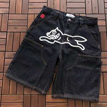Bermuda Denim de Carpintero ICECREAM Selvedge Running Dog ICECREAM Selvedge Running Dog Denim Carpenter Short