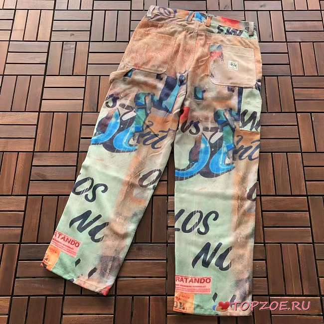 Pantalón de Trabajo de Lona Stussy Alfonso Stussy Alfonso Canvas Work Pant - 1