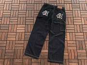 Pantalón Jeans Carpenter con Gráfico Running Dog Billionaire Boys Club ICECREAM Billionaire Boys Club ICECREAM Selvedge Running Dog Denim Carpenter Pant - 4