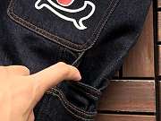 Pantalón Jeans Carpenter con Gráfico Running Dog Billionaire Boys Club ICECREAM Billionaire Boys Club ICECREAM Selvedge Running Dog Denim Carpenter Pant - 2