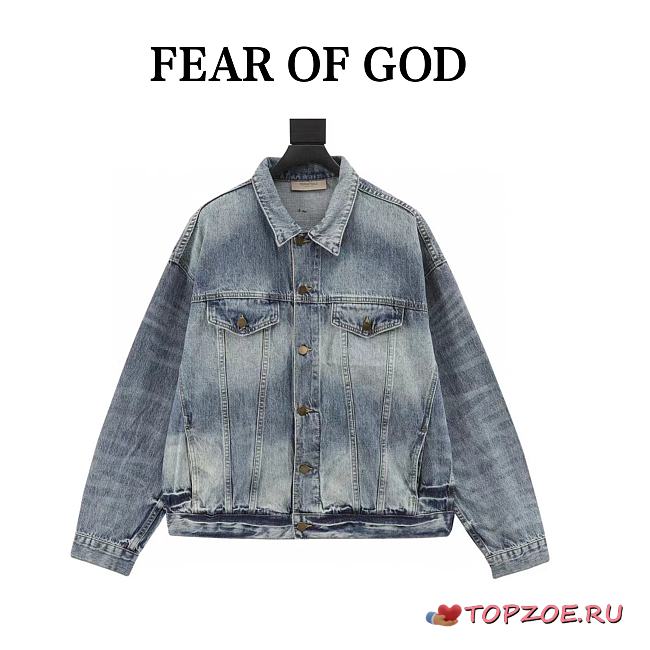 Chaqueta Denim con Flecos y Monograma Louis Vuitton Louis Vuitton Monogram Fringed Denim Jacket - 1