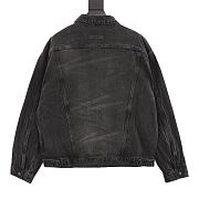 Chaqueta Denim Lavada Efecto Vintage Fear of God Essentials Fear of God Essentials Washed Vintage Denim Jacket - 5