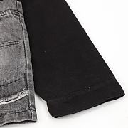 Chaqueta Vaquera Lavada con Placa Triangular Prada Prada Washed Triangle Logo Denim Jacket - 3