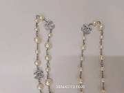 Collar largo de perlas de Chanel para vestidos de noche Chanel long pearl necklace for evening gowns - 4