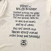 Camiseta Stüssy y Wales Bonner Text Tee / Stüssy and Wales Bonner T-Shirt - 6