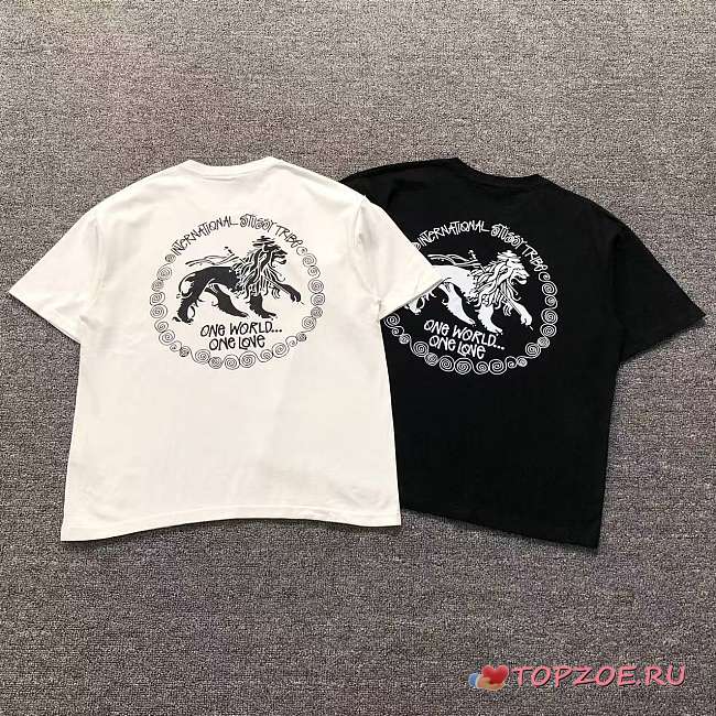 Camiseta Stussy Lion Tee / Stussy International Stussy Tribe Lion Tee - 1