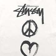 Camiseta Nike x Stussy Peace, Love, Swoosh Tee / Nike x Stussy T-Shirt   - 3