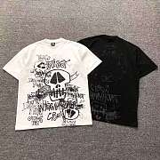 Camiseta Stussy International Crew Skull Tee (Stussy Skull Graffiti Tee) - 1