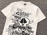 Camiseta Stussy International Crew Skull Tee (Stussy Skull Graffiti Tee) - 5
