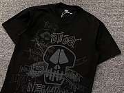 Camiseta Stussy International Crew Skull Tee (Stussy Skull Graffiti Tee) - 3