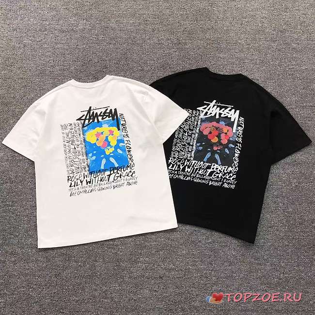 Camiseta Stussy Nature's Flowers Graphic Tee - 1