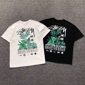 Camiseta Stussy Botanical Leaves Graphic Tee (Stussy Just Another Day Tee)