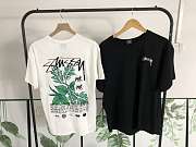 Camiseta Stussy Botanical Leaves Graphic Tee (Stussy Just Another Day Tee) - 6