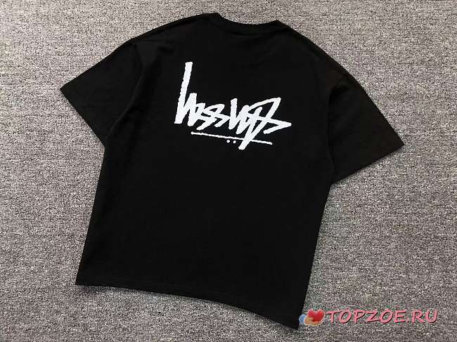 Camiseta Stussy Inverted Signature Logo Tee (Stussy Flip Logo Tee) - 1